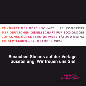 Velbrück Wissenschaft auf dem DGS Kongress 2026