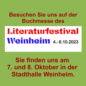 Barton beim Literaturfestival Weinheim
