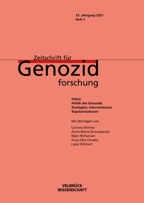 Zeitschrift für Genozidforschung. 19. Jg. 2021, Heft 1 