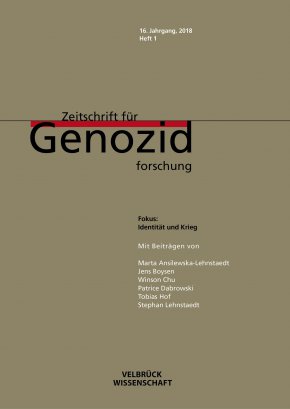 Zeitschrift für Genozidforschung: Identität und Krieg 