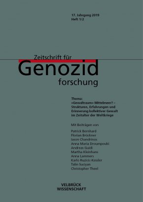 Zeitschrift für Genozidforschung. 17. Jg. 2019 Heft 1/2 