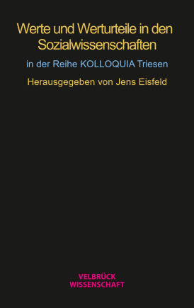 Werte und Werturteile in den Sozialwissenschaften 