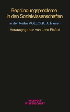 Begründungsprobleme in den Sozialwissenschaften 