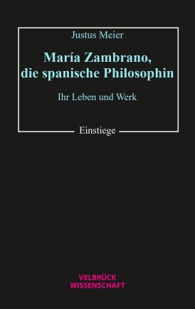 María Zambrano, die spanische Philosophin 