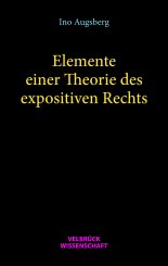 Ino Augsberg: Elemente einer Theorie des expositiven Rechts 