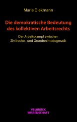 Marie Diekmann: Die demokratische Bedeutung des kollektiven Arbeitsrechts 