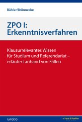 Hendrik Brönnecke, Jonas Bühler: ZPO I: Erkenntnisverfahren 