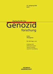 Mihran Dabag, Kristin Platt: Zeitschrift für Genozidforschung 22. Jahrgang 2024, Heft 1 