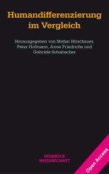 Anne Friedrichs, Stefan Hirschauer, Peter Hofmann, Gabriele Schabacher: Humandifferenzierung im Vergleich 