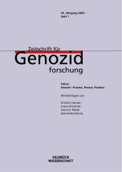 Mihran Dabag, Kristin Platt: Zeitschrift für Genozidforschung, 23. Jahrgang 2025, Heft 1 