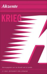 Jan Brandt, Jo Lendle: Akzente: Krieg 