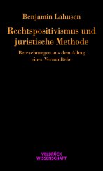 Benjamin Lahusen: Rechtspositivismus und juristische Methode 