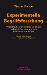 Werner Kogge: Experimentelle Begriffsforschung 