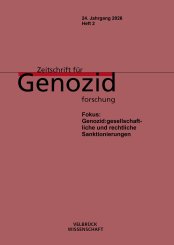 Mihran Dabag, Kristin Platt: Zeitschrift für Genozidforschung, 24. Jahrgang 2026, Heft 2 